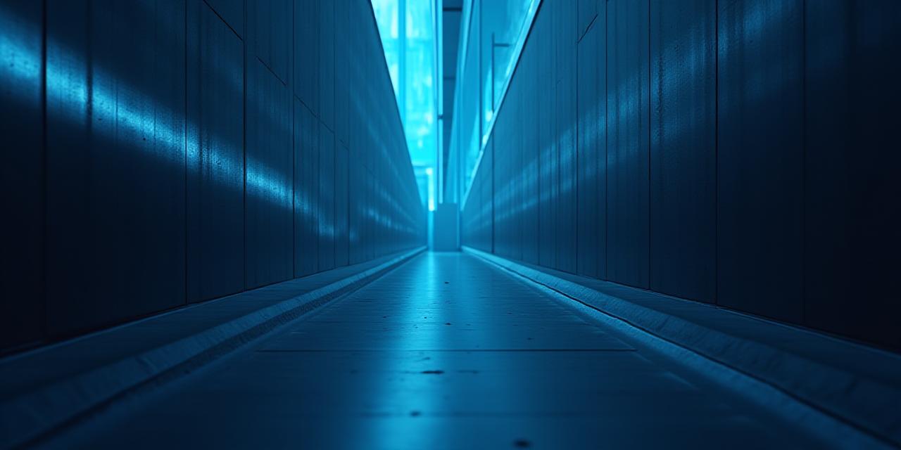 Modern architectural lines representing precision